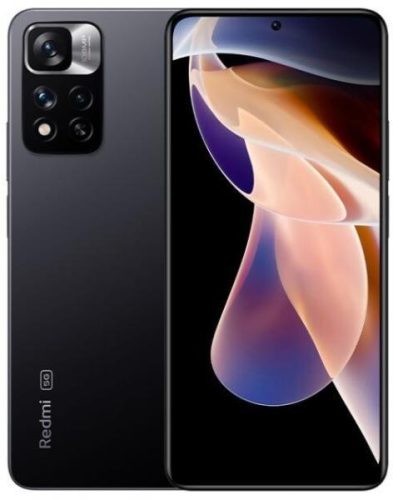 Xiaomi Redmi Note 11 PRO+ 5G Mobiltelefon, 6GB RAM, 128GB ROM, Dual SIM, fekete