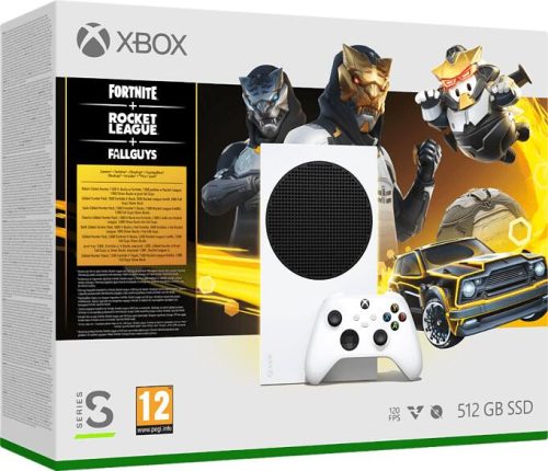 Microsoft Xbox Series S Gilded Hunter Bundle játékkonzol, 512GB, Fehér