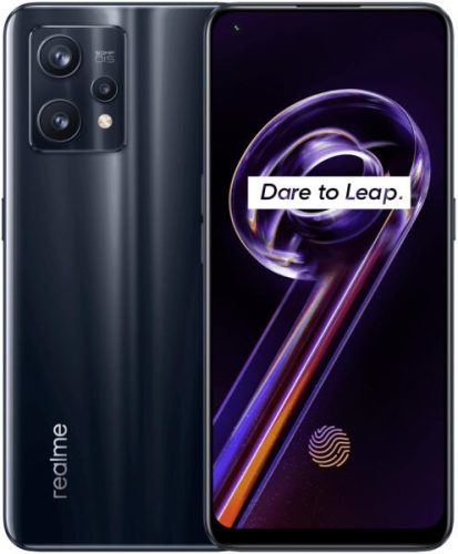 Realme 9 Pro+ Mobiltelefon, Dual SIM, Kártyafüggetlen, 8GB RAM, 256GB, Midnight Black