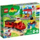 LEGO® DUPLO® - Gőzmozdonyos vonat készlet (10874)