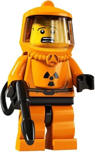 Lego minifigures series 4 Radio aktív ember