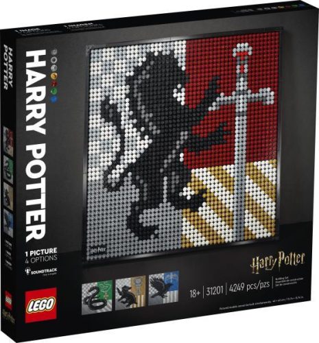 LEGO® Art - Harry Potter™ - Hogwarts címerek (31201)
