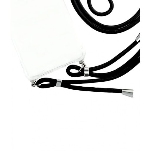 Sam A26  TPU+PC Átlát.tok,Fekete zsinórral