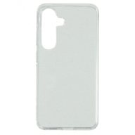 Samsung Galaxy S25 csillámos szilikon hátlap, Átlátszó