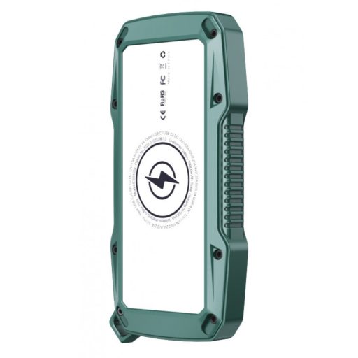 10000 mAh solar power bank wireless töltéssel,riasztó funkcióval