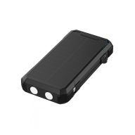 Cellect Solar Powerbank, 20000mAh, Fekete