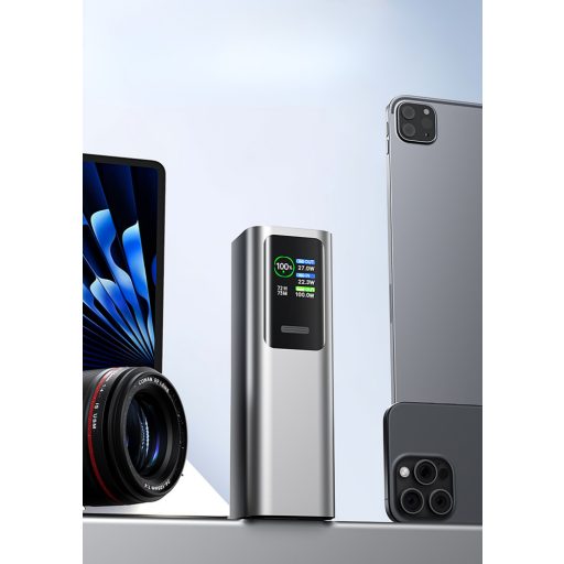 Cellect power station, LED világítással, 27000mAh, Szürke