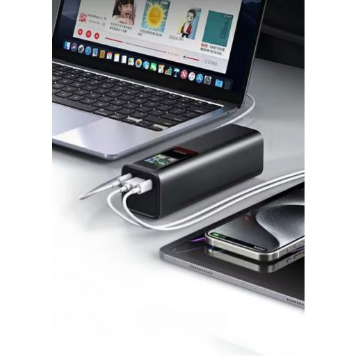 Cellect power station, LED világítással, 27000mAh, Szürke