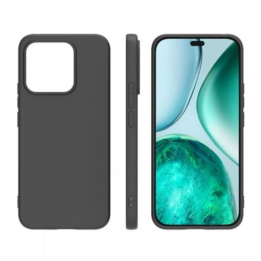 Honor X8C prémium szilikon tok, Fekete