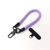 Szövet csuklópánt szilikon tokhoz, Lila