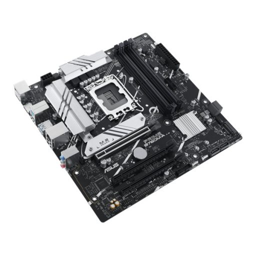 Asus Alaplap - Intel PRIME B760M-A-CSM s1700 (B760, 4xDDR5 7200+MHz, 4xSATA3, 2xM.2, 2xHDMI+DP)
