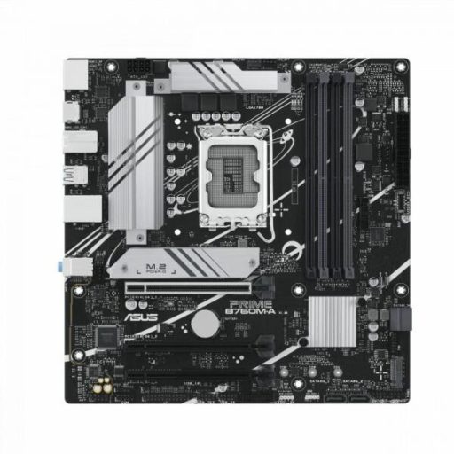 Asus Alaplap - Intel PRIME B760M-A D4-CSM s1700 (B760, 4xDDR4 5333MHz, 4xSATA3, 2xM.2, 2xHDMI+1xDP)