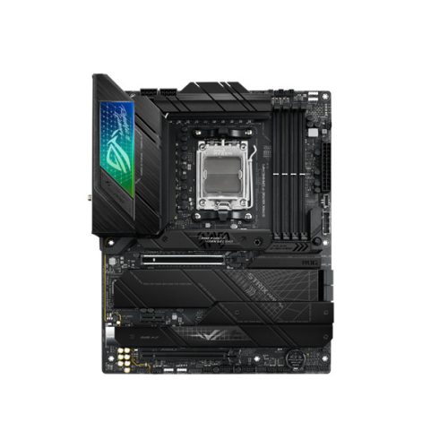 Asus Alaplap - AMD ROG STRIX X670E-F GAMING WIFI AM5 (X670, ATX, 4xDDR5 6400+MHz, LAN, 4xSATA3, 4x M.2, HDMI+DP)