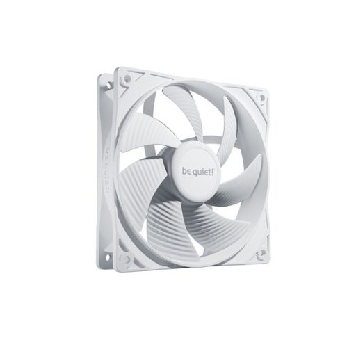 Be Quiet! Cooler 12cm - PURE WINGS 3 White 120mm PWM (1600rpm, 25,5dB, fehér)