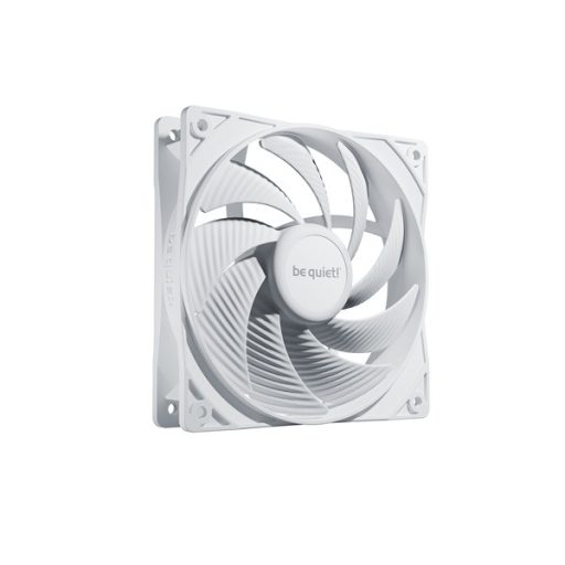 Be Quiet! Cooler 12cm - PURE WINGS 3 White 120mm PWM high-speed (2100rpm, 30,9dB, fehér)