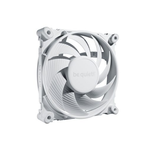 Be Quiet! Cooler 12cm - SILENT WINGS 4 White 120mm PWM high-speed (2500rpm, 31,2dB, fehér)