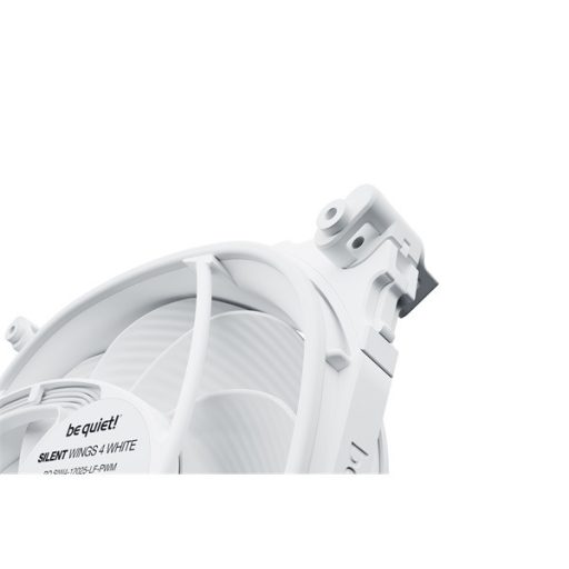 Be Quiet! Cooler 12cm - SILENT WINGS 4 White 120mm PWM high-speed (2500rpm, 31,2dB, fehér)