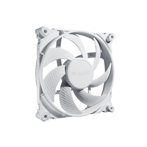 Be Quiet! Cooler 14cm - SILENT WINGS 4 White 140mm PWM (1100rpm, 13,6dB, fehér)