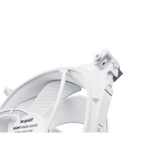 Be Quiet! Cooler 14cm - SILENT WINGS 4 White 140mm PWM (1100rpm, 13,6dB, fehér)