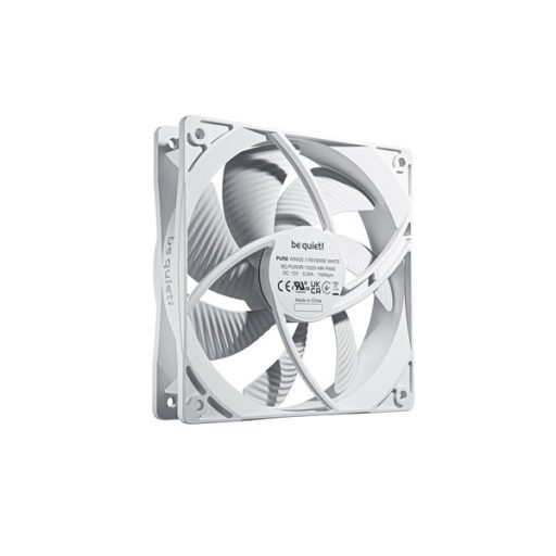 Be Quiet! Cooler 12cm - PURE WINGS 3 120mm PWM Reverse W 3-Pack (1500rpm, 28,5dB, fehér)