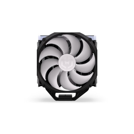 Endorfy CPU Cooler - Fortis 5 Black ARGB (14 cm, 4 pin, 6x heatpipe, PWM, TDP 220W, fekete)