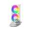 ID-Cooling CPU Water Cooler - FX240 INF WHITE (27.2dB; max. 98,54 m3/h; 2x12cm, A-RGB, fehér)