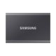 Samsung Külső SSD 2TB - MU-PC2T0T/WW (T7 external, szürke, USB 3.2, 2TB)