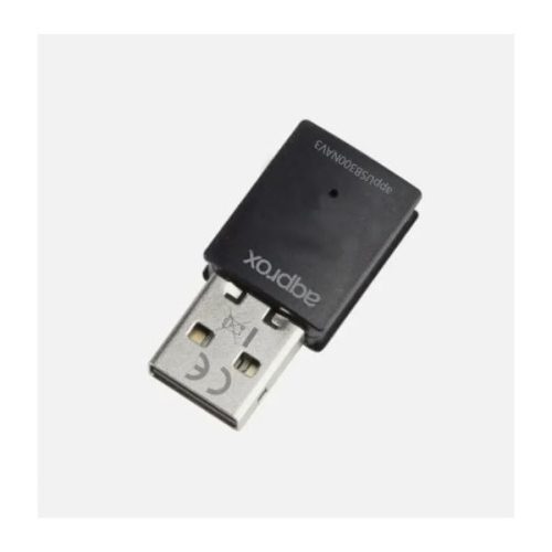 APPROX Hálózati Adapter - USB, nano, 300 Mbps Wireless N (802.11b/g/n)