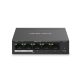 Mercusys Switch  PoE - MS105GP (5 port 1Gbps; 4 af/at PoE+ port; 65W; 250m; fém ház)