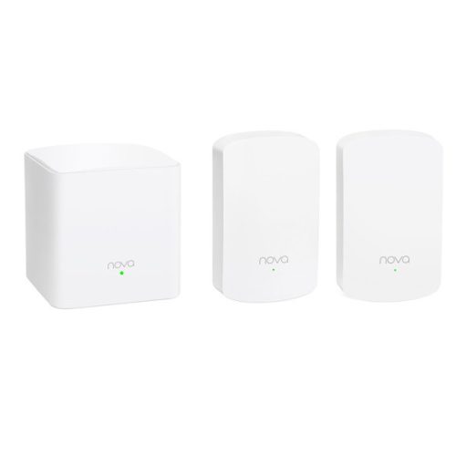 Tenda Mesh WiFi AC1200 - Nova MW5 (3pack; 300Mbps 2,4GHz + 867Mbps 5GHz; 2port 1Gbps; 1port 100Mbps secondary)