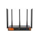 Tenda Router WiFi AX3000 Hotspot - W30E (574Mbps 2,4GHz + 2402Mbps 5GHz; 4port 1Gbps, Max 200 user)