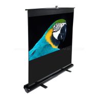   EliteScreens 84" (16:9) hordozható manuális pull up vászon F84NWH (186 x 105 cm, Fekete váz)