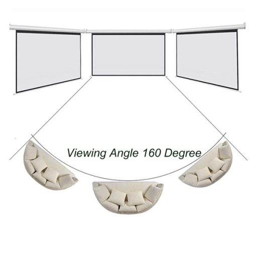 Everest 111" (1:1) mobil háromlábú vászon - TPP-200 (200 x 200 cm, fehér váz)