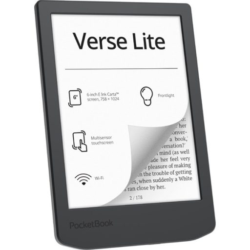 POCKETBOOK e-Reader - PB619 VERSE LITE Midnight (6" E-Ink Carta, Cpu:1GHz, 512MB, 8GB, 1000mAh, wifi, USB-C)