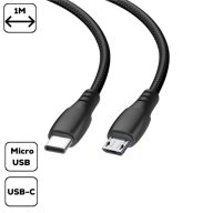 Töltőkábel Type-C - Micro USB 2.4A 1 m