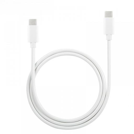 Adatkábel Type-C - Type-C 1m/3A, Fehér