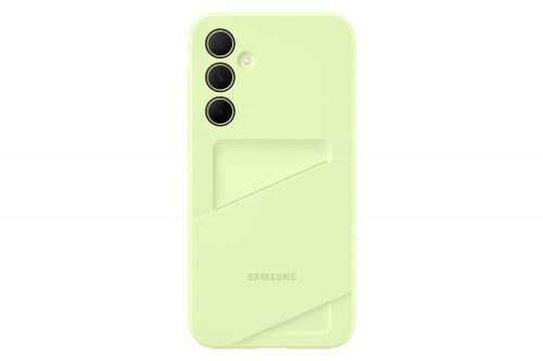 Samsung Galaxy A35 5G kártyatartós tok, Lime