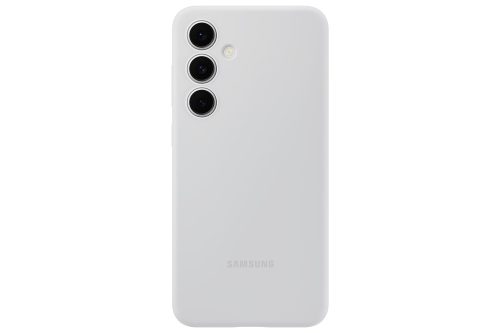 Samsung S24 FE szilikon védőtok, Szürke