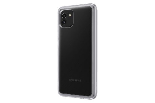 Samsung Galaxy A03 soft clear cover, Átlátszó