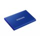 Samsung T7 hordozható SSD, 2TB, USB 3.2,Kék