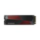 Samsung 990 PRO Heat-Sink, PCIe 4.0, NVMe 2.0, 2TB, 1200 TBW