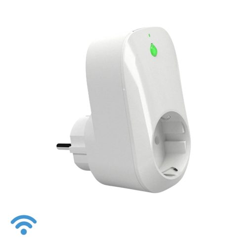 Shelly Plug WiFi-s okoskonnektor, fogyasztásmérővel 16A