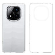 Xiaomi Redmi Note 14 Pro 4G szilikon hátlap, Átlátszó