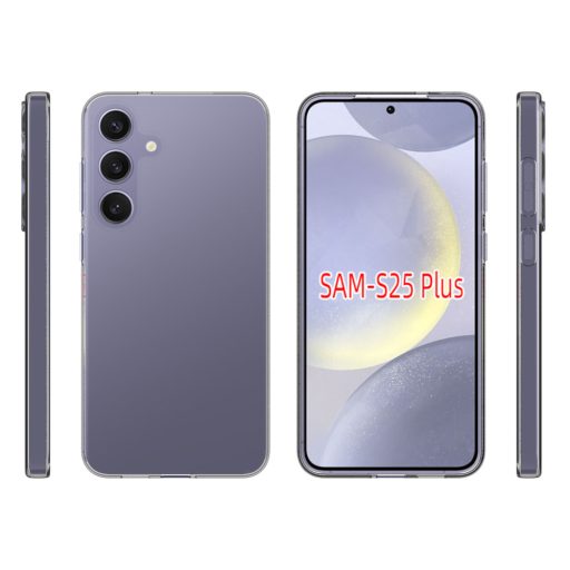 Samsung Galaxy S25 Plus vékony szilikon hátlap,Átlátszó