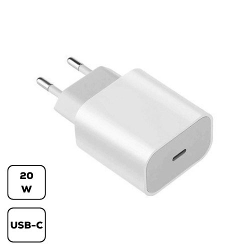 XIAOMI Mi 20W Charger USB Type-C fali töltő, fehér BHR4927GL