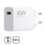 Xiaomi 45W hálózati gyorstöltő, USB-A, fehér BHR07SLEU