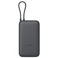   Xiaomi Power Bank 20000mAh beépített usb-c kábel sötét szürke BH