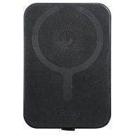   Kinyitható mágneses kártyatartó telefonhoz nyomkövetéssel,Fekete