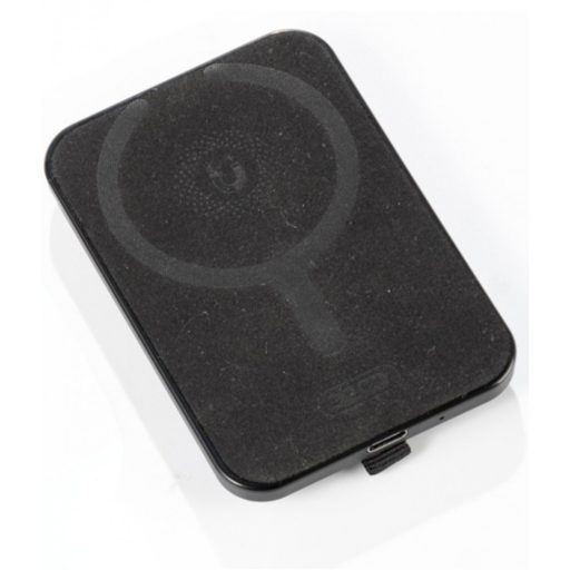 Kinyitható mágneses kártyatartó telefonhoz nyomkövetéssel,Fekete