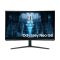 SAMSUNG Ívelt Gaming 240Hz VA monitor 32" G85NB, 3840x2160, 16:9, 350cd/m2, 1ms, 2xHDMI/DisplayPort/2xUSB, Pivot